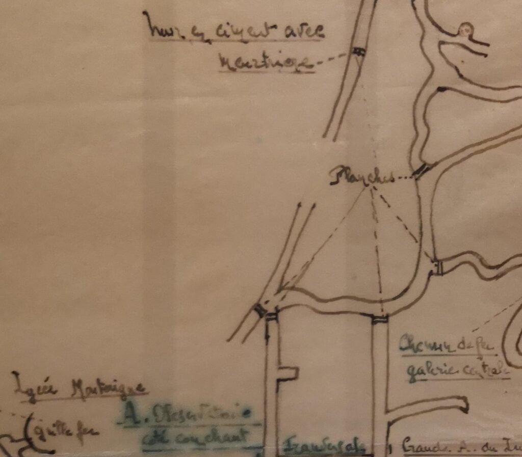 Détail du plan de Suttel et Talairach