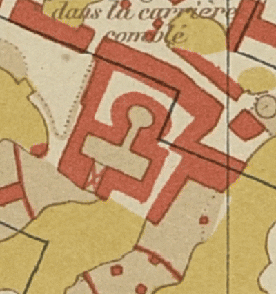 Gif représentant l'état entre l'atlas de Fourcy et l'atlas des carrières